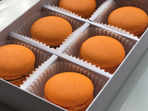 6 Piece Macaron Box (Single Flavour)