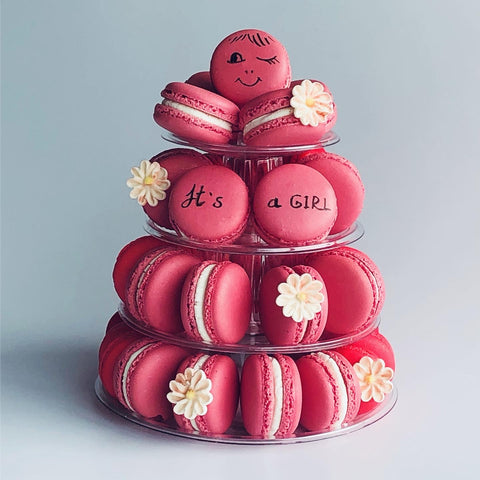 Macaron Tower for Baby Showers