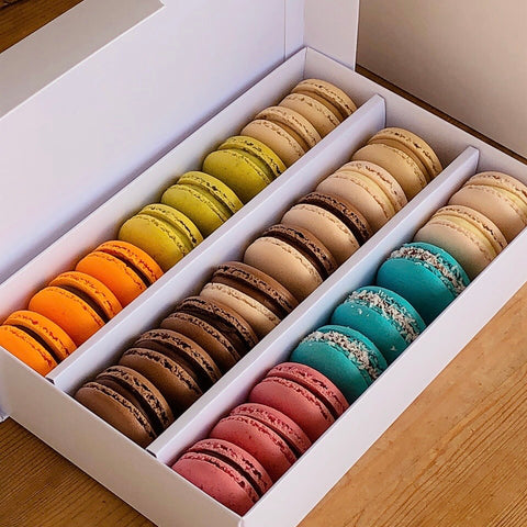 24 Piece Macaron Box