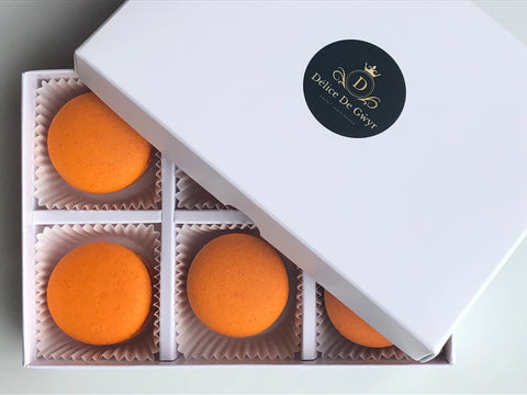 6 Piece Macaron Box (Single Flavour)